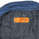 Red Cap Blue Quilted Work Jacket - 6XLarge