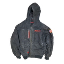 Snap-On Workwear Black Quilted Hooded Jacket - XLarge
