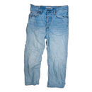 Levi's 501 Women's Ribcage Straight Cut Blue Jeans - 28x27, Small