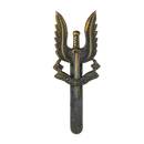 British Army Special Air Service (SAS) Cap Badge, Item 2 - British Army Surplus - Flags, Badges & Insignia