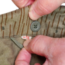 East German Early Model Strichtarn Camouflage Shirt - M56, XLarge