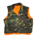 Northwest Territory Camo & Blazing Orange Reverisble Insulated Vest - 2XLarge