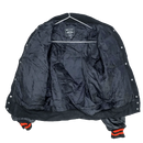 Holloway Black Wool Varsity Jacket - Small - Army & Outdoors - Bomber Jacket