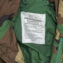 M-65 Woodland Camo Field Jacket with Print - Medium
