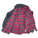 Dickies Black Flannel Lined Jacket - 3XLarge