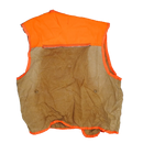 Vintage SafTbak Brown & Blazing Orange Hunting Vest - XLarge