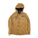 Hurley Brown Canvas Hooded Jacket - Medium