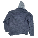 Wrangler Blue Quilted Shirt Jacket - Medium