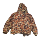 Drake Old School Camo Hooded Jacket w/ Removable Liner - 2XLarge