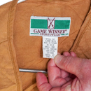 Vintage Game Winner Brown Hunting Vest - XLarge