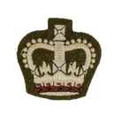 British Army Warrant Officer WO2 Crown Patch