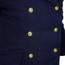 East German Navy Women's Wool Coat