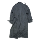 Pantete Black Double Breasted Trench Coat - Small