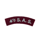 Reproduction WW2 British 4th Special Air Service Shoulder Title