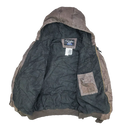 Walls Workwear Brown Hooded Jacket - XLarge