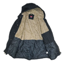 Wrangler Black Sherpa Lined Hooded Jacket - Medium