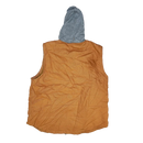Dickes Brown Quilted Hooded Vest - 3XLarge - Army & Outdoors - Vests