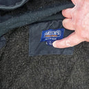 Smith's Black Canvas Hooded Jacket - Large