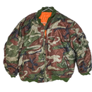 Arctic Pole Woodland Camo MA-1 Flight Jacket - 3XLarge