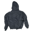 Berne NMC Cat Black Canvas Hooded Jacket - XLarge