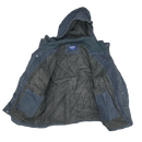 Smith's Black Canvas Hooded Jacket - Large