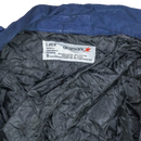 Aramark Blue Quilted Work Jacket - Large