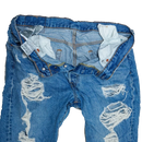 Levi's 501 Distressed Blue Jeans - 34x30, Medium