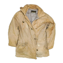 Vintage Eddie Bauer Women's Beige Goose Down Jacket - Small