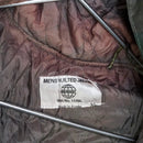 Vintage Seaway Woodland Camo Quilted PVC Rain Jacket - XLarge