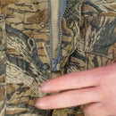 Vintage Browning Mossy Oak Camo Rain Jacket - Large
