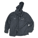 Brahma Black Canvas Hooded Jacket - Large
