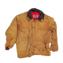 US Made Berco Brown Quilted Chore Jacket - Small