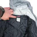 Dickies Black Quilted Hooded Shirt Jacket - 2XLarge