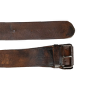 Yugoslavian JNA Leather Web Belt - Large
