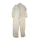 US Air Force 1970s Carded White CMU-3/P Coveralls - Large Long