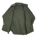 USMC Dark Green Flannel Wool Uniform Shirt - Medium
