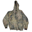 Field Staff Mossy Oak Brush Camo Quilted Hooded Jacket - XLarge - Army & Outdoors - Hoodies