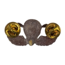 Vintage US Airborne Skull Badge