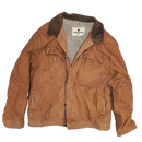 Woolrich Brown Sherpa Lined Chore Jacket - Large - Army & Outdoors - Field Jackets