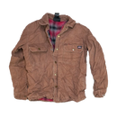 Dickies Brown Flannel Lined Jacket - Small