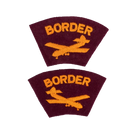 Reproduction WW2 British Army Border Glider Regiment Shoulder Titles