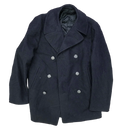 US Navy Wool Pea Coat - 36R Medium