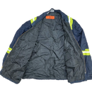 Cintas Blue Quilted Work Jacket - XLarge - Army & Outdoors - Field Jackets