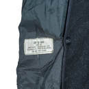 USGI 1960s Black Raincoat w/ Liner - 36L, Small