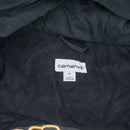 Carhartt Black Fleece Lined Hooded Jacket - XLarge