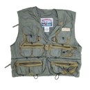 Field and Stream Brown and Olive Fishing Vest - Large