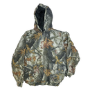 Outfitters Ridge Realtree Camo Quilted Hooded Jacket - Medium - Army & Outdoors - Hoodies