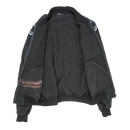 NZ Air Force Black Bomber Jacket - Small