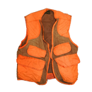 Vintage SafTbak Brown & Blazing Orange Hunting Vest - 2XLarge