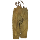 US Navy WW2 N-1 Deck Bib Overalls - Medium